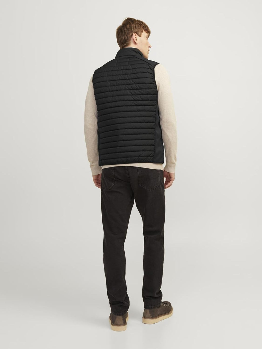 JACK & JONES male Steppweste Steppweste S Schwarz, S Schwarz