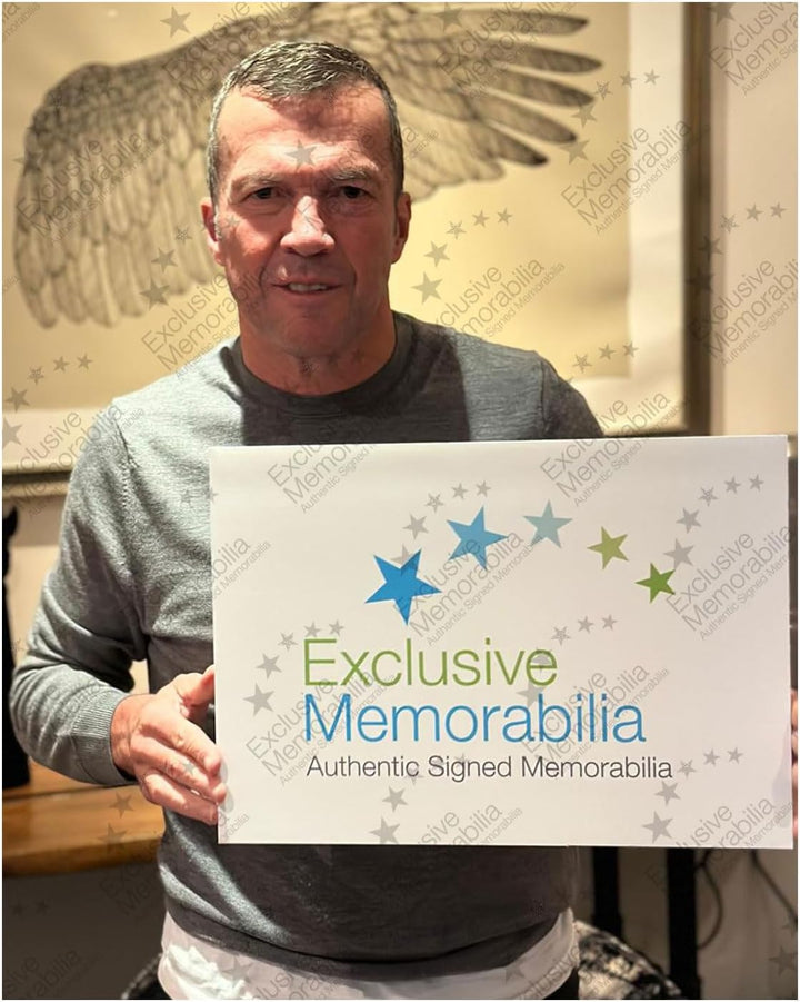 Trikot von Inter Mailand 1990, signiert von Lothar Matthäus
