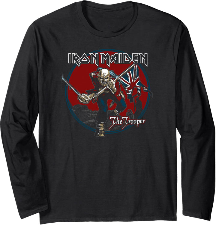 Iron Maiden - Trooper Red Sky Langarmshirt