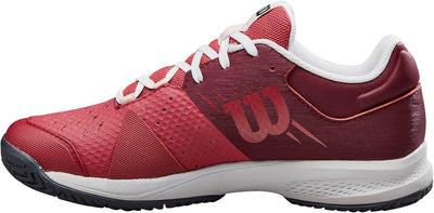 Wilson Damen KAOS Comp 3.0 Sneaker 42 2/3 EU Earth Red Fig Silver Pink, 42 2/3 EU Earth Red Fig Silv