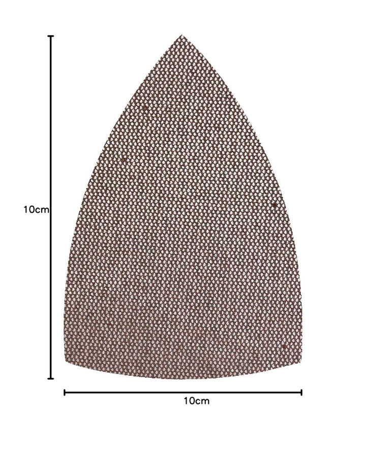 Mirka Abranet Netz-Delta-Schleifscheiben für Dreieckschleifer 100x152x152 mm Klett / Korn P120 / 50