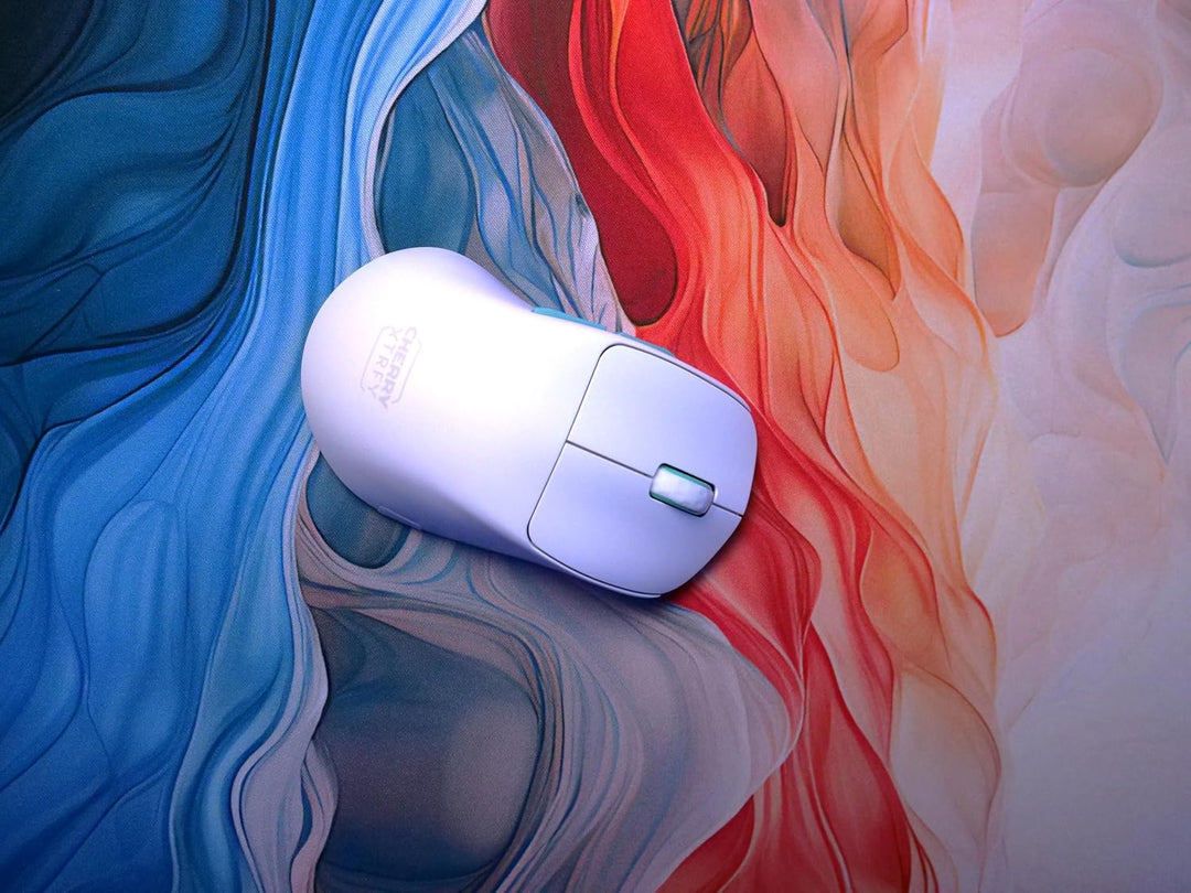 CHERRY XTRFY M64 Wireless, Ultraleichte Kabellose Gaming-Maus, 2,4 GHz Funk, Optimiert für esports,