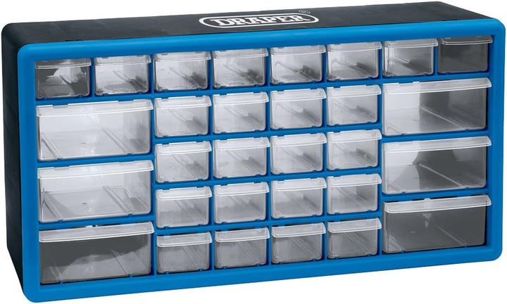 Draper 12015 Organizer, 30 Fächer Organizer Schrank Einzelbett 500mm x 160mm x 255mm, Organizer Schr