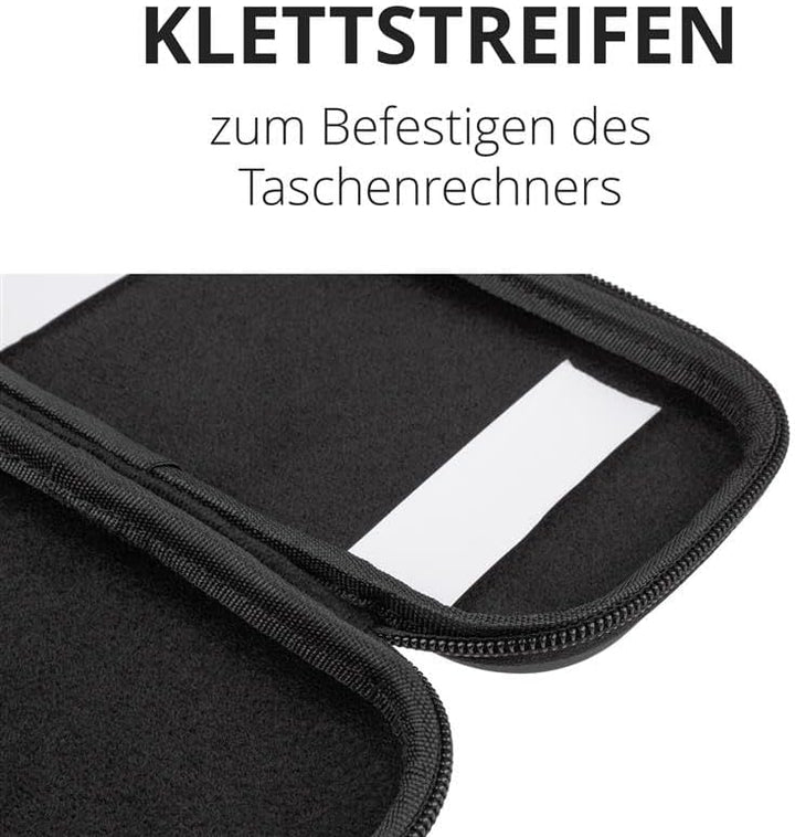 Casio FX 991DE X Schulrechner mit CalcCase Schutztasche, Wissenschaftlicher Taschenrechner – ideal f