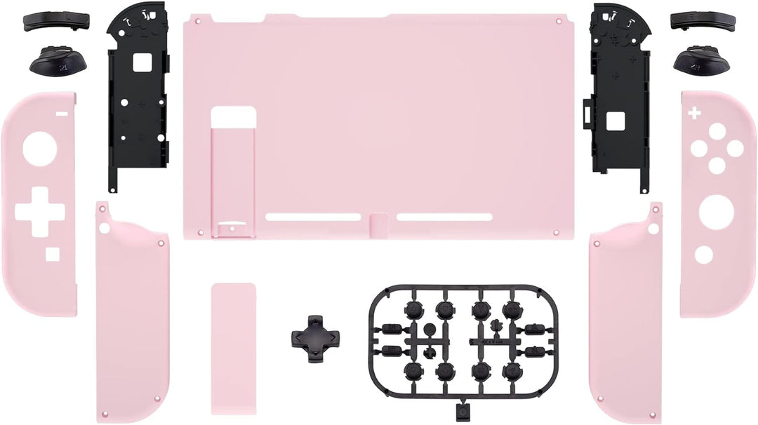 eXtremeRate Gehäuse Hülle für Nintendo Switch,Custom D-Pad Version Case Schutzhülle mit Tasten für S