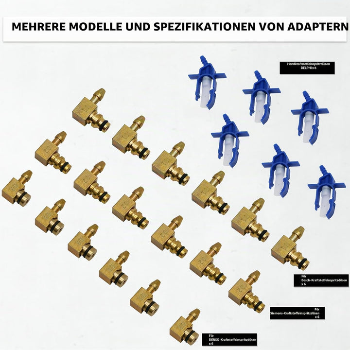 CHANG QI Common-Rail-Tester，Prüfset für das Einspritz-Rail 6-Zylinder-Dieselmotor-Einspritzverteiler