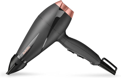 BaByliss Smooth Pro 2100 Haartrockner, Föhn mit leistungsstarken 2100 Watt, Made In Italy, Ionen-Tec