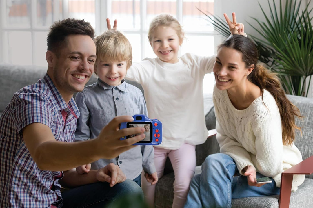 Lexibook, Spider-Man, 4-in-1 Kamera für Kinder mit Schutz, Foto-, Video-, MP3- und Spielfunktionen,