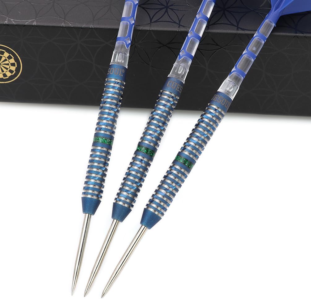 CUESOUL "BOSS CHEN GEN1 22g Dart-Set mit 90% Wolfram-Stahlspitze CSDP-BCYG1-22g, CSDP-BCYG1-22g