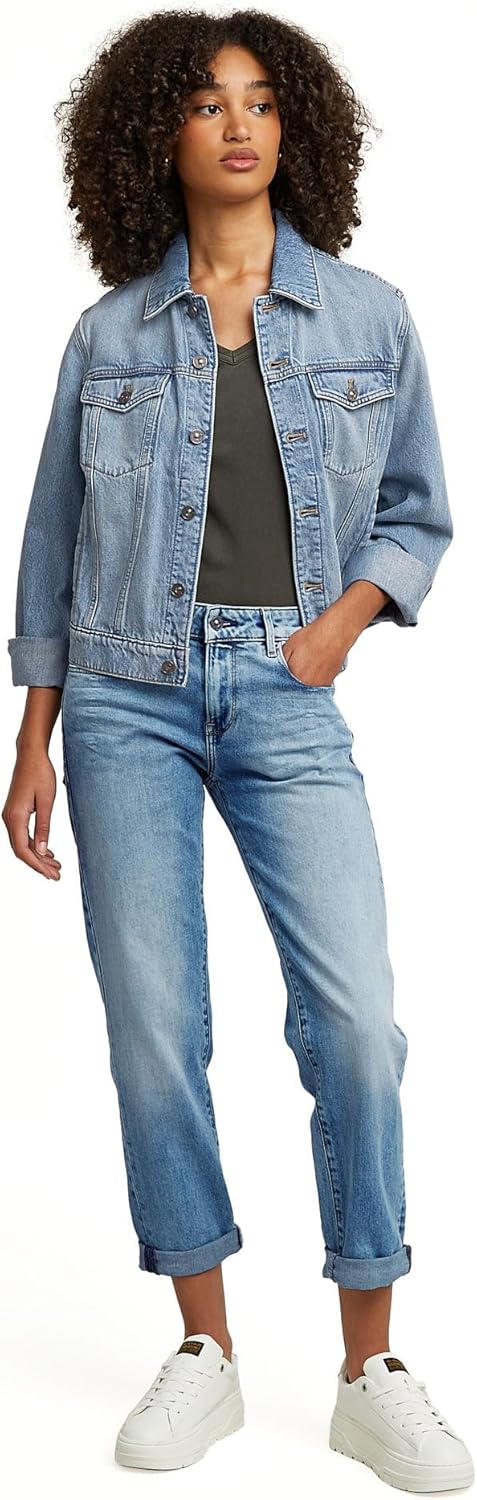 G-Star Damen Kate Boyfriend Jeans 23W / 32L Blau (Lt Indigo Aged D15264-c052-8436), 23W / 32L Blau (