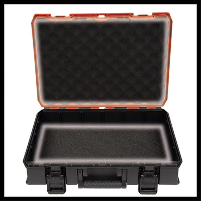 Einhell Systemkoffer E-Case S-F (für universelle Aufbewahrung von Werkzeug, 44x32x13 cm Aussenmasse,
