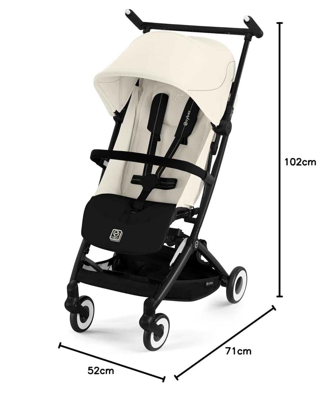 CYBEX Gold Kinderwagen LIBELLE mit Einhand-Gurtsystem, Von ca. 6 Monaten bis ca. 4 Jahre (max. 22 kg