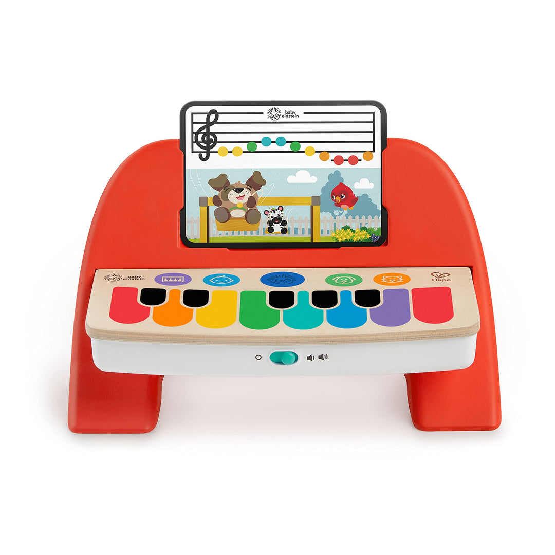 Baby Einstein 12577 Hape Cal's First Melodies Magic Touch Piano Musikspielzeug Klavier aus Holz mit