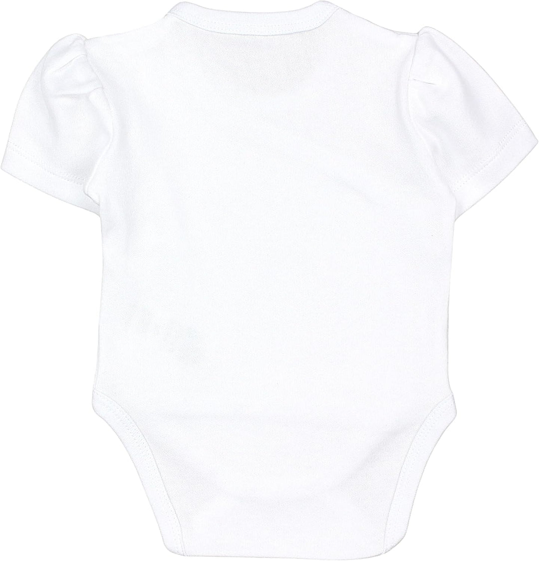 TupTam Baby Body Mädchen 5er Set – Kurzarm Wickelbody aus Baumwolle mit Print, Atmungsaktiv und Haut