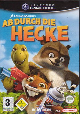 Ab durch die Hecke GameCube Standard, GameCube Standard