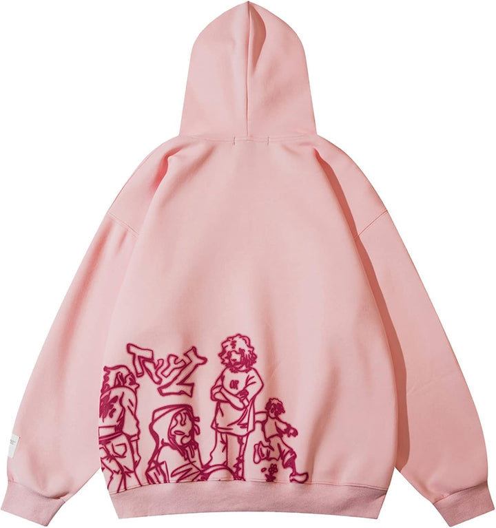 YEOU Unisex St001 Kapuzenpullover S Rosa, S Rosa