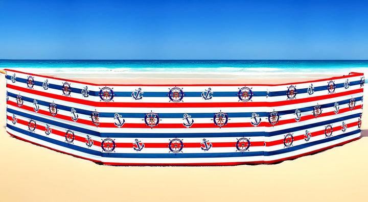 Windschutz Strand, Sichtschutz für Strand, Garten und Camping, Strandwindschutz, Strandzaun Marinero