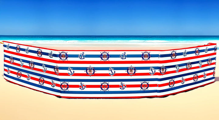 Windschutz Strand, Sichtschutz für Strand, Garten und Camping, Strandwindschutz, Strandzaun Marinero