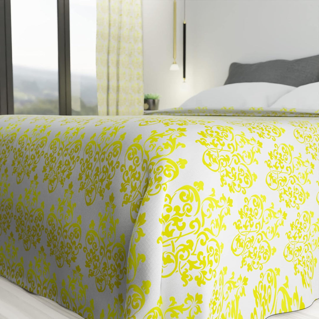 Byour3 - Wohndecke 100% Reine Baumwolle Doppelbett Einzelbett Queen Size Bettdecke Bettüberwurf Somm