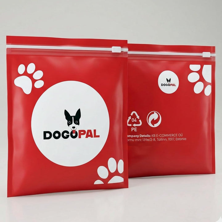 DOGOPAL Leckerlitasche für Hunde mit Magnetverschluss, kompakter Leckerlibeutel für Hundetraining, s