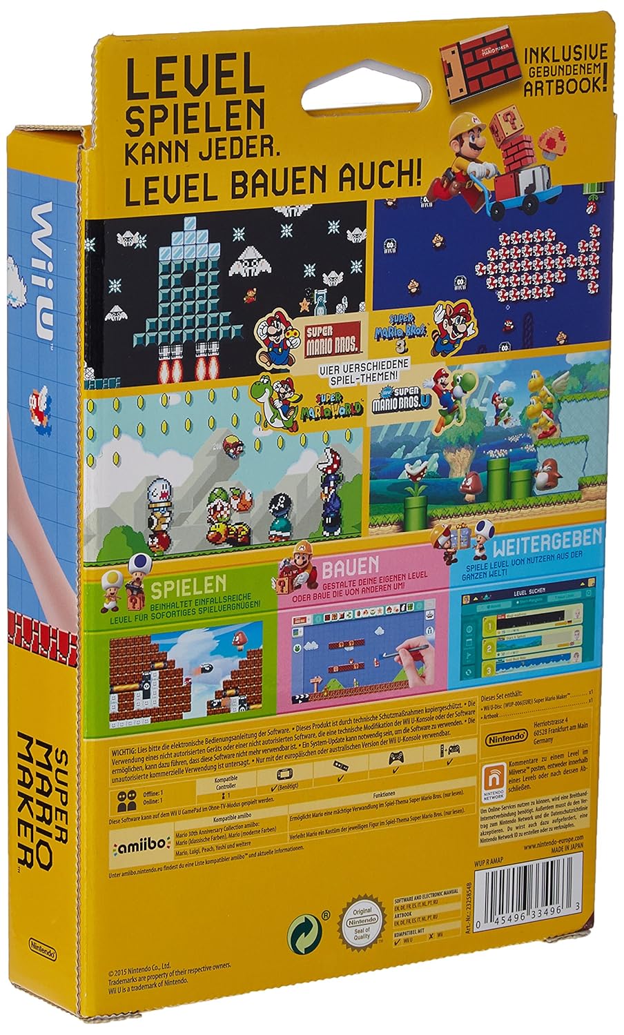 NONAME Super Mario Maker + Artbook : Wii U, ML