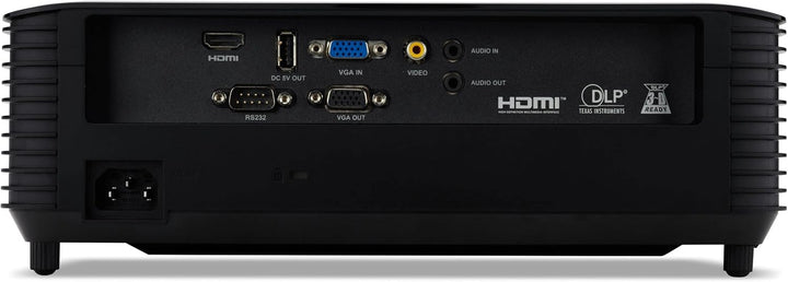 Acer X1228H DLP Beamer (XGA (1.024 x 768 Pixel) 4.800 ANSI Lumen, 20.000:1 Kontrast, 3D, Keystone, 1