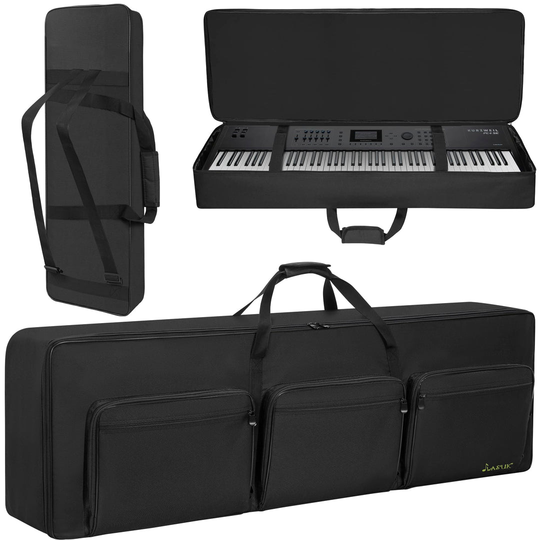 88 Key Keyboard Tasche, Robuste 600D Oxford Keyboardtasche 88 Tasten mit 10 mm Polsterung, Keyboard-