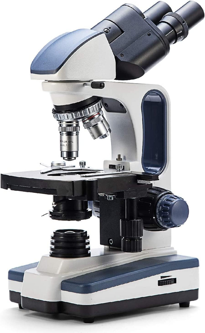 SWIFT SW350B 40X-2500X Siedentopf-Kopf, trinokulares Compound-Labormikroskop in Forschungsqualität m