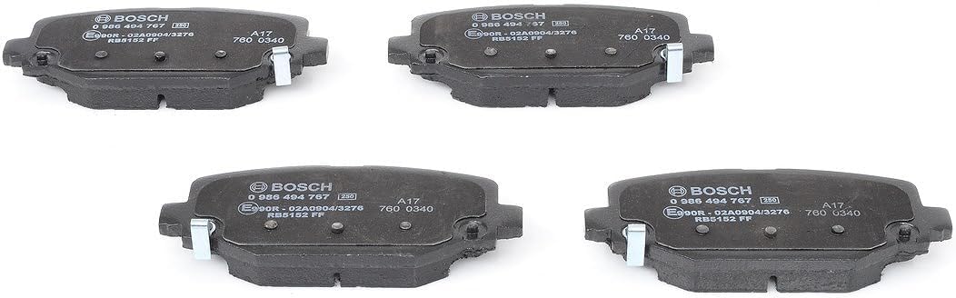 Bosch Bremsklötze Bremsbeläge Bremsbelagsatz 0 986 494 767