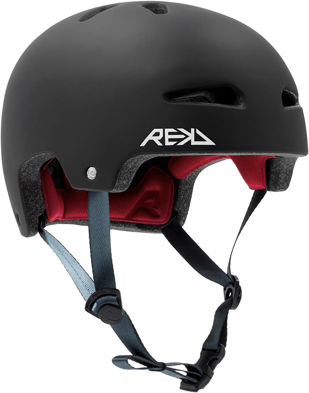 REKD Ultralite In-Mold Helmet Skateboardhelm, Unisex, Erwachsene 57-59 cm Schwarz (Black), 57-59 cm