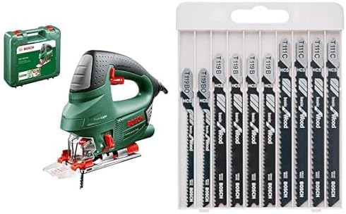 Bosch Stichsäge PST 900 PEL (620 Watt, Schnitttiefe 90 mm, im Kunststoffkoffer), Testnote: Testsiege