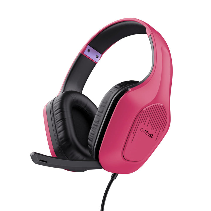 Trust Gaming GXT 415P Zirox Leichtes Gaming Headset mit 50-mm-Treiber für PC, Xbox, PS4, PS5, Switch