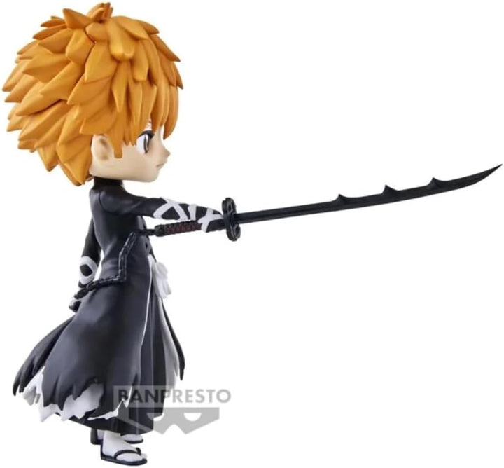 Banpresto, Figur Q Posket Ichigo Kurosaki Bleach, Thousand Year Blood War Vol.2 14 cm, Mehrfarbig BP