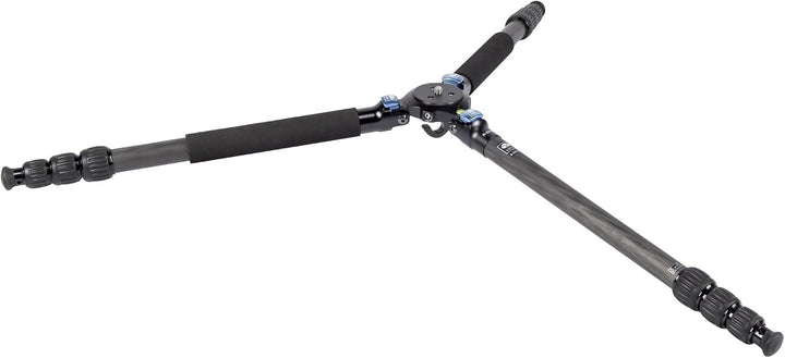 Sirui R-2214X Dreibeinstativ mit Mittelsäule und 75 mm Adapterhalbschale, 10x Carbon, Schwarz, R-221