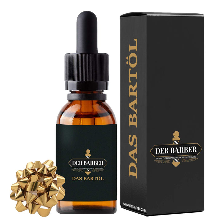 Das Bartöl von Der Barber - extrem ergiebiges Bart Öl - vegan - beruhigt die Haut - Beard Oil Made i