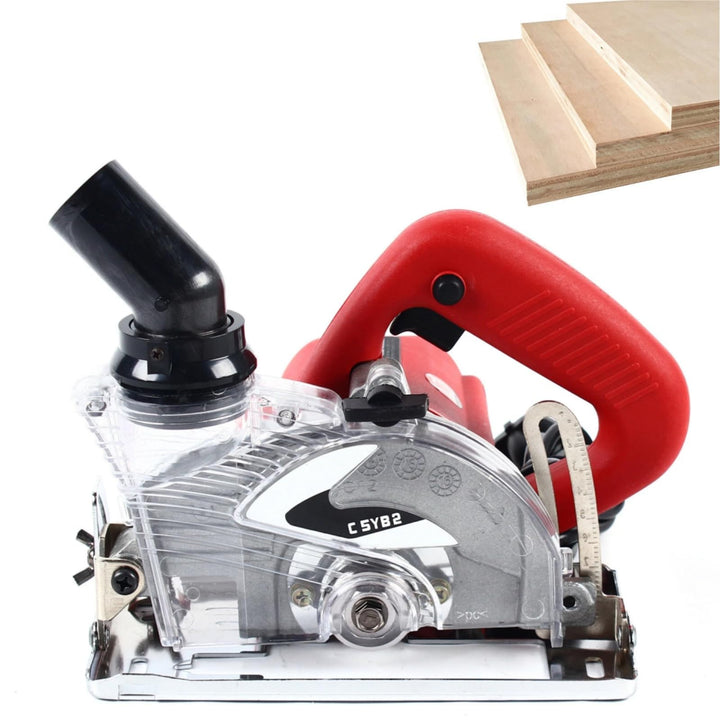 Mauernutfräse 1800W Staubfreie Schlitzfräse Wandfräse Schneidemaschine 18000r/min, 0-41mm Schnitttie