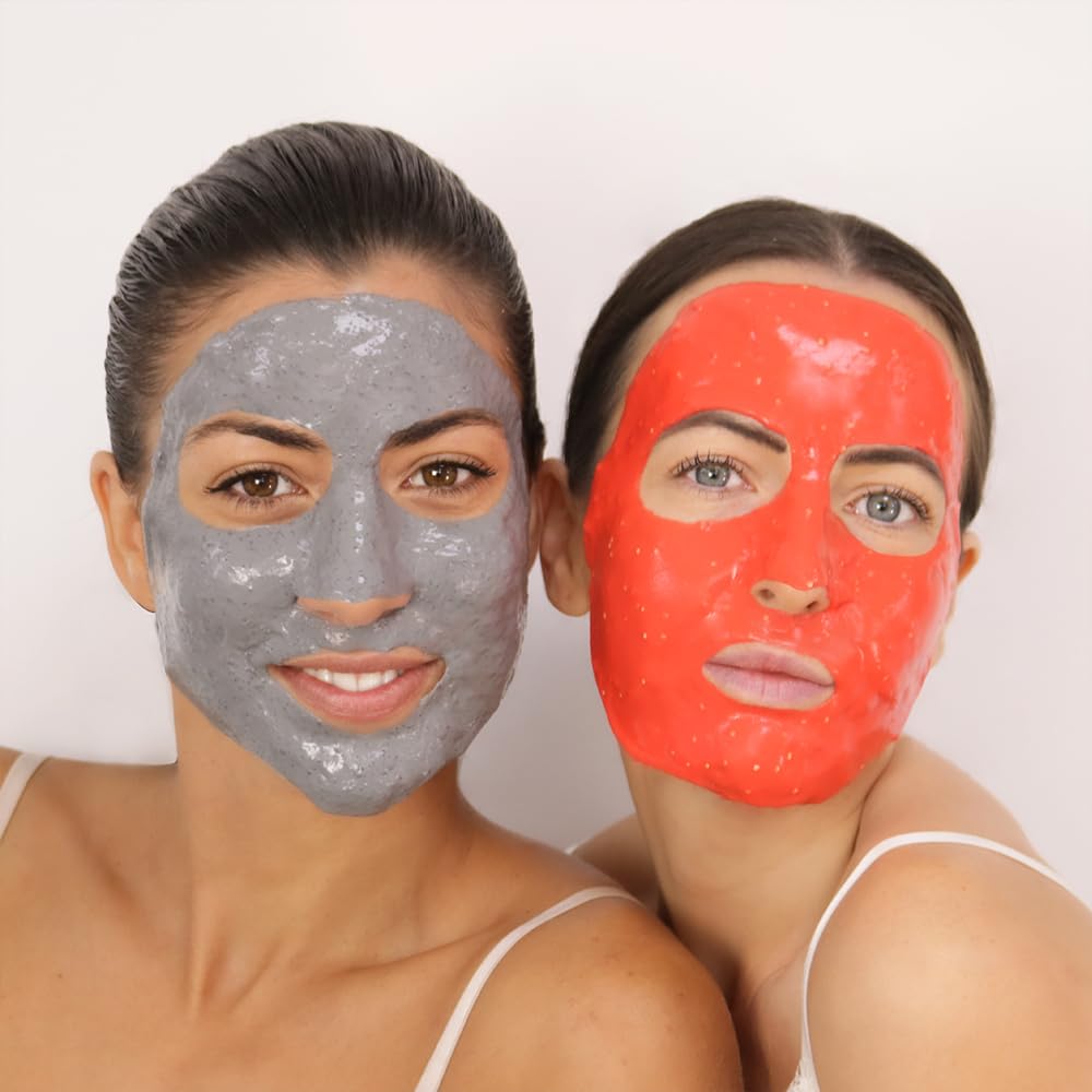 Casmara Anti-freie Radikale und Antioxidans Maske Kit mit 2 Maske + 1 Ampulle 4 ml - Perfekte Gesich