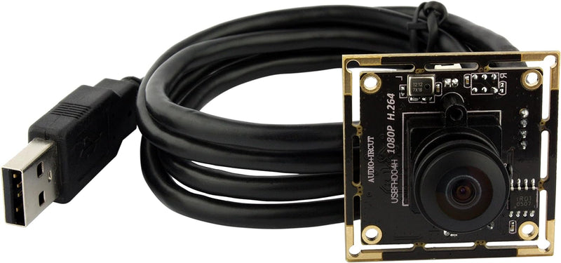ELP Webcam 1080p H.264 USB Camera (Kamera Modul mit 180 Grad Objektiv)