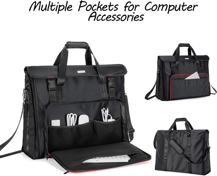 CURMIO Reisetasche für iMac, 27 Zoll Display-Computer Tragetasche, Aufbewahrungstasche für PC, Monit