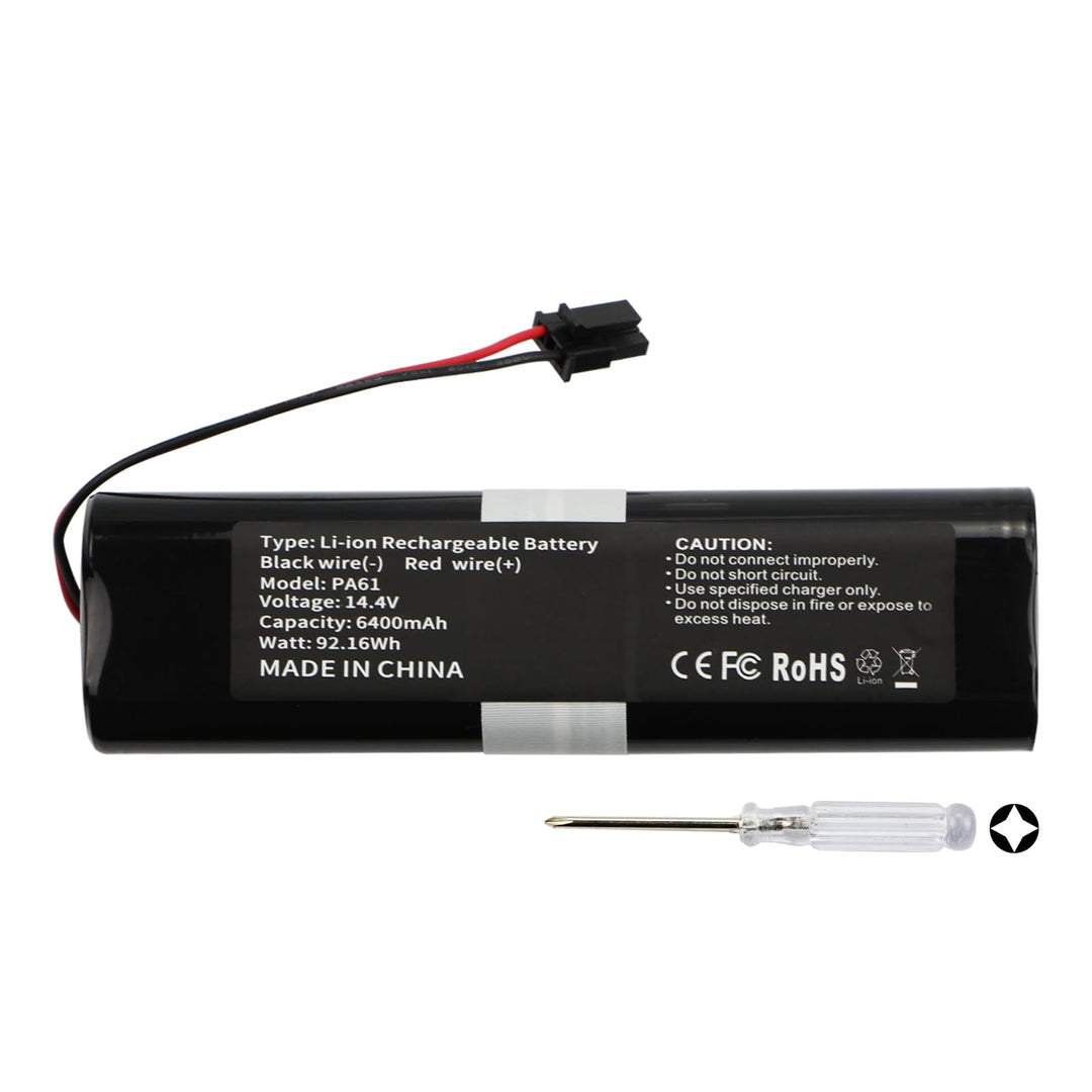 K KYUER 6400mAh PA61 Rechargeable Saugroboter Akku für Eufy RoboVac X8 Series RoboVac X8,RoboVac X8