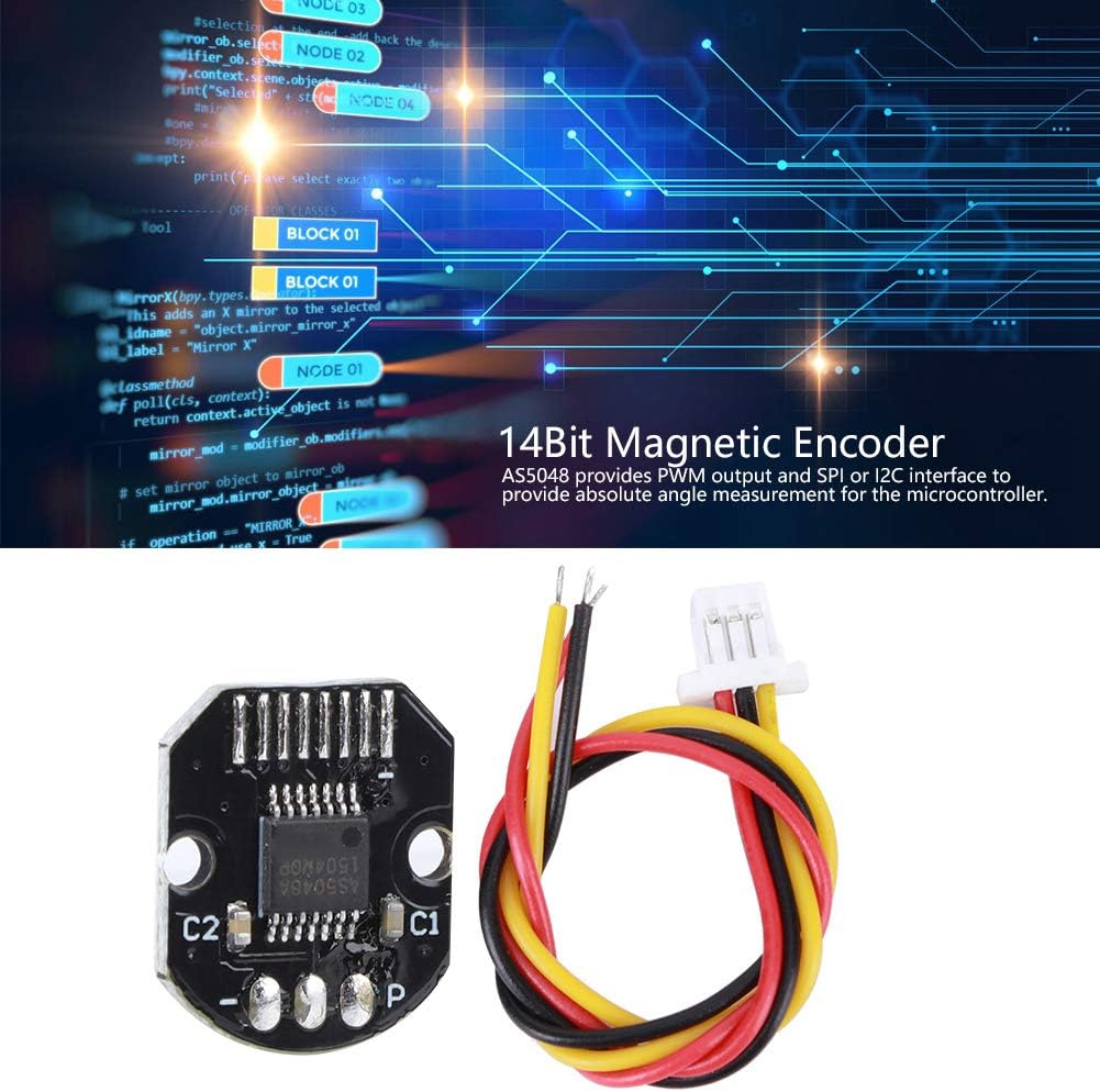 AS5048A Schnittstellengeber PWM SPI-Schnittstelle mit magnetischem Encoder 14-Bit-Encoder für bürste