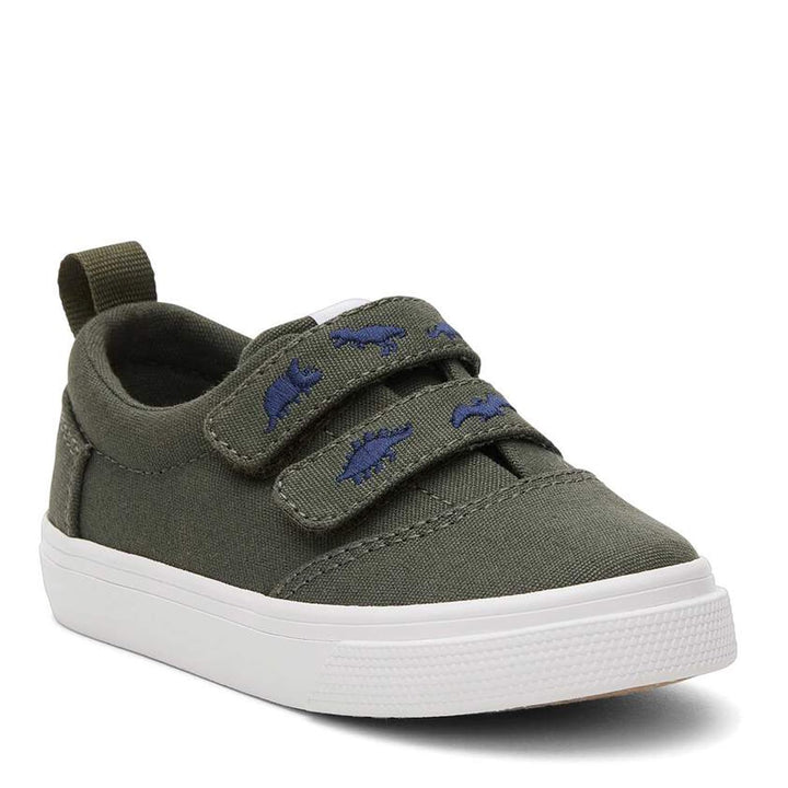 TOMS Jungen Fenix Double Strap Low-top 22 EU Dark Sage, 22 EU Dark Sage