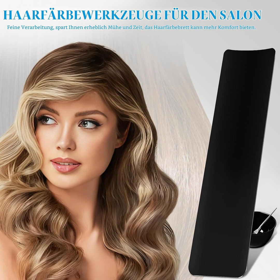 Haarfärbebrett Professionelles Balayage Strähnenbrett Für Salon Und Zuhause Leichtes Haarfärbe-Paddl