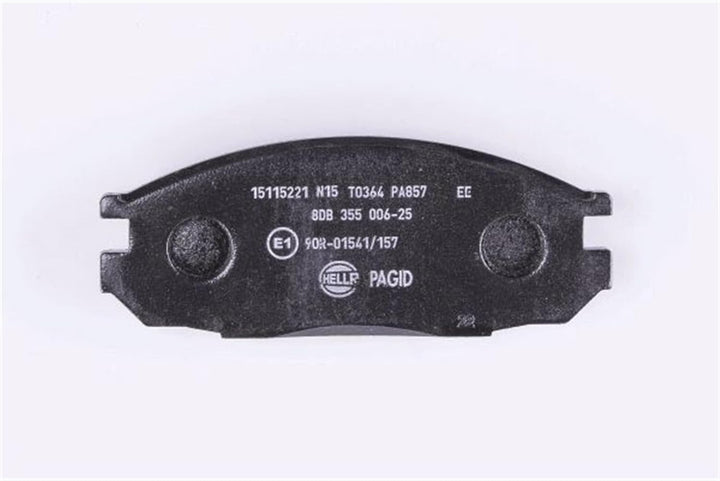HELLA PAGID 8DB 355 006-251 Bremsbelagsatz - T0364 - Dicke/Stärke: 17mm - Bremssystem: Sumitomo - ni