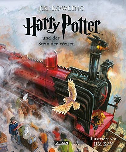 SCHMUCKAUSGABE: Harry Potter und der Stein der Weisen (vierfarbig illustrierte Schmuckausgabe) + 1.