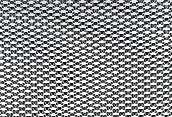 Simoni Racing GSA/7N Extra Schmale Mesh Aluminium Grösse 125 X 20 Cm, Schwarz