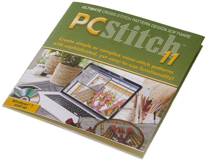 M & R Technologies Pc Stitch Pro Kreuzstich-Software Version 11, Nicht zutreffend, Mehrfarbig, 19.3