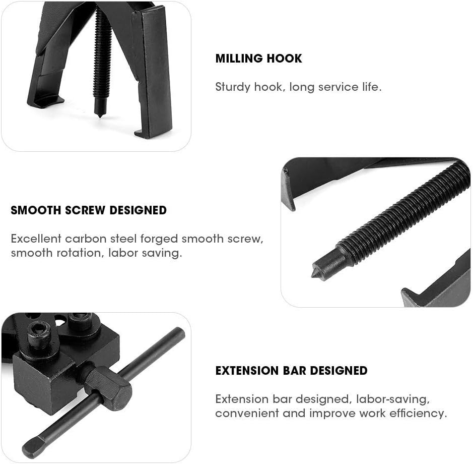 Lagerabzieher 2 Klauen Abzieher Separate Innenlager Abzieher Getriebeauszieher Hebevorrichtung Verst