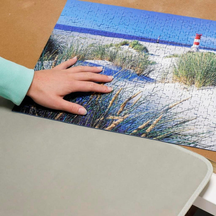Haushalt International Puzzletisch 1000 Teile Puzzel Tisch 76x57cm Puzzel Board 4 Schubladen Puzzleb