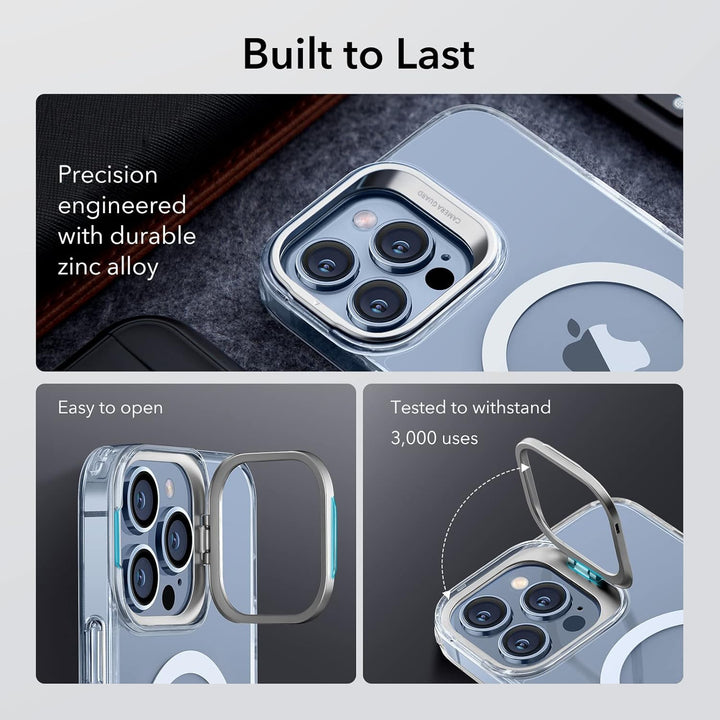 ESR für iPhone 13 Pro Hülle, Kompatibel mit MagSafe, Kamera Ständer Handyhülle iPhone 13 Pro Case, M
